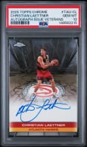 Christian Laettner #TAU-CL 2025-26 Topps Chrome Basketball Topps Autograph Issue