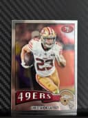 Christian McCaffrey #1975-29 2025 Topps Chrome Football 1975 Topps