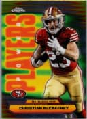 Christian McCaffrey #PP-15 2025 Topps Chrome Football Power Players