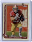 Christian McCaffrey #SE-11 2025 Topps Chrome Football Shadow Etch