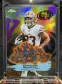 Christian McCaffrey #UL-15 2025 Topps Chrome Football Urban Legends