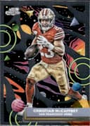 Christian McCaffrey #86 2025 Topps Cosmic Chrome Football