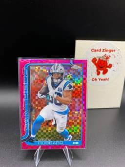 Chuba Hubbard #42 2025 Topps Chrome Football