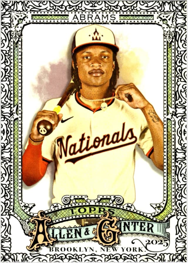 2024 Topps Allen & Ginter checklist card preview