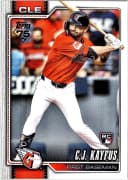 C.J. Kayfus #35 Rookie Card 2026 Topps Series 1