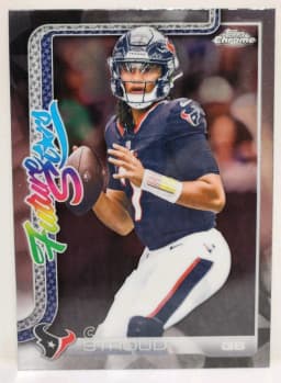 CJ Stroud #SE-6 2025 Topps Chrome Football Shadow Etch