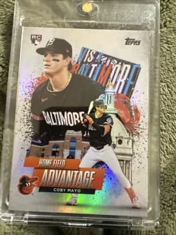 Coby Mayo #HA-14 2025 Topps Series 1 Baseball - Celebration Series Home Field Advantage