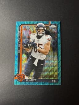 Cole Kmet #51 2025 Topps Chrome Football