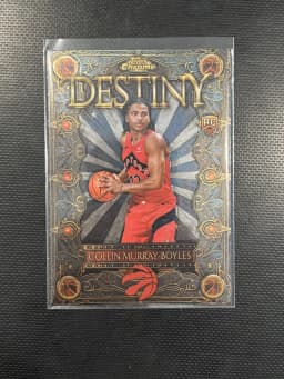 Collin Murray-Boyles #D-8 Rookie Card 2025-26 Topps Chrome Basketball Destiny