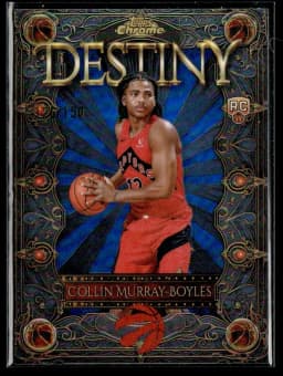 Collin Murray-Boyles #D-8 Rookie Card 2025-26 Topps Chrome Basketball Destiny
