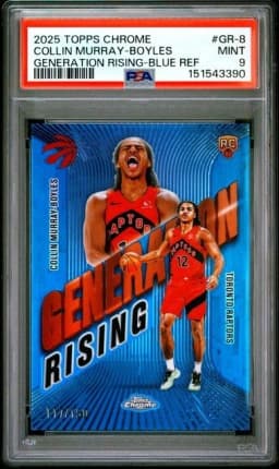 Collin Murray-Boyles #GR-8 Rookie Card 2025-26 Topps Chrome Basketball Generation Rising