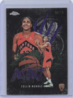 Collin Murray-Boyles #INS-18 Rookie Card 2025-26 Topps Chrome Basketball Instinct