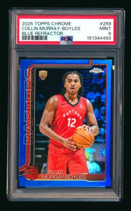 Collin Murray-Boyles #RR-7 Rookie Card 2025-26 Topps Chrome Basketball Radiating Rookies