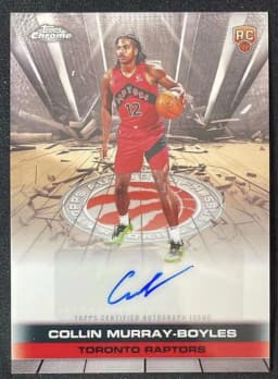 Collin Murray-Boyles #TAUR2-CMB Rookie Card 2025-26 Topps Chrome Basketball Topps Autograph Issue Rookies 2