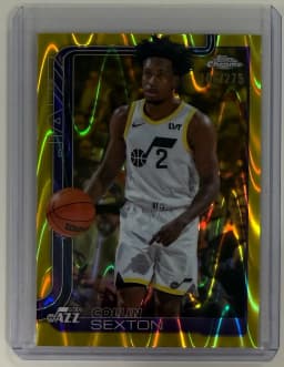 Collin Sexton #210 2025-26 Topps Chrome Basketball