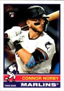 Connor Norby #136 Rookie Card 2025 Topps Heritage