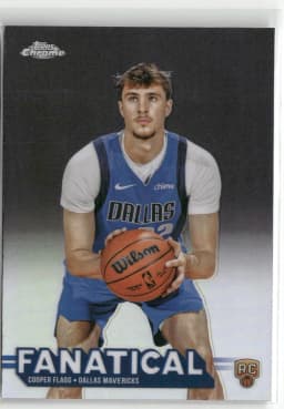Cooper Flagg #FAN-21 Rookie Card 2025-26 Topps Chrome Basketball Fanatical