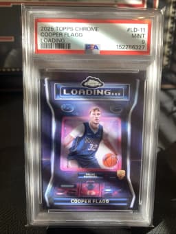Cooper Flagg #LD-11 Rookie Card 2025-26 Topps Chrome Basketball Loading