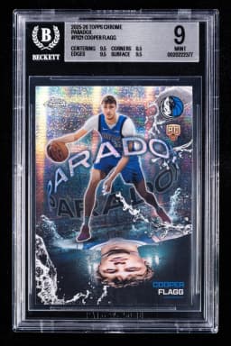 Cooper Flagg #PX-21 Rookie Card 2025-26 Topps Chrome Basketball Paradox