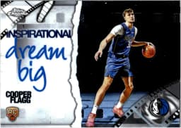 Cooper Flagg #IP-18 2025-26 Topps Chrome Inspirational