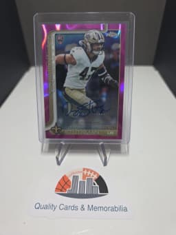 Danny Stutsman #RA-DS Rookie Card 2025 Topps Chrome Football Rookies Autograph Variation