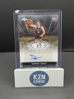 Danny Wolf #TAIR-DW Rookie Card 2025-26 Topps Chrome Basketball Topps Autograph Issue Rookies