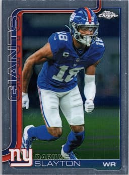 Darius Slayton #226 2025 Topps Chrome Football