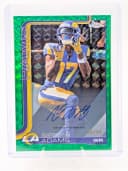 Davante Adams #BA-DAA 2025 Topps Chrome Football Base Cards Autograph Variation