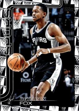 De'Aaron Fox #196 2025-26 Topps Season Tip Off