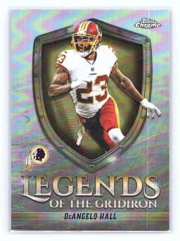 DeAngelo Hall #LOG-35 2025 Topps Chrome Football Legends of the Gridiron