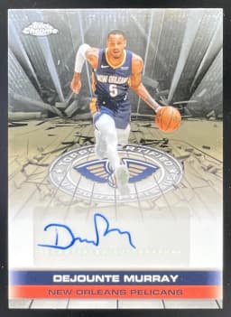 Dejounte Murray #TAU-DJM 2025-26 Topps Chrome Basketball Topps Autograph Issue