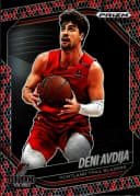 Deni Avdija #78 2024-25 Panini Prizm Black Snakeskin