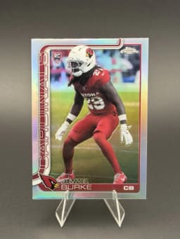 Denzel Burke #368 Rookie Card 2025 Topps Chrome Football