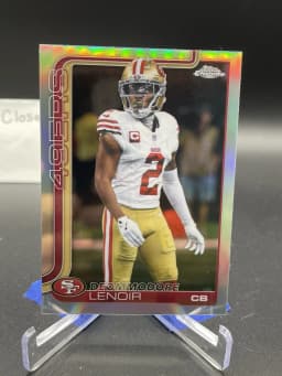 Deommodore Lenoir #269 2025 Topps Chrome Football