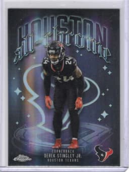 Derek Stingley Jr. #ACT-19 2025 Topps Chrome Football All Chrome Team