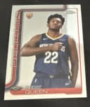 Derik Queen #CHR-DQ Rookie Card 2025-26 Topps Chrome Basketball Chromographs Rookie