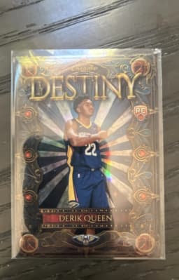 Derik Queen #D-25 Rookie Card 2025-26 Topps Chrome Basketball Destiny