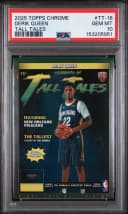 Derik Queen #TT-18 Rookie Card 2025-26 Topps Chrome Basketball Tall Tales