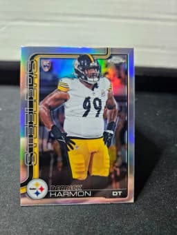 Derrick Harmon #361 Rookie Card 2025 Topps Chrome Football