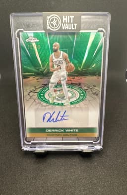 Derrick White #TAU-DW 2025-26 Topps Chrome Basketball Topps Autograph Issue