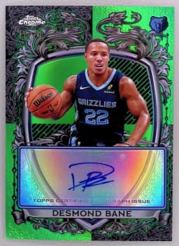 Desmond Bane #SS-DB 2025-26 Topps Chrome Basketball Signature Style