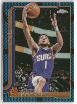 Devin Booker #195 2025-26 Topps Chrome Basketball