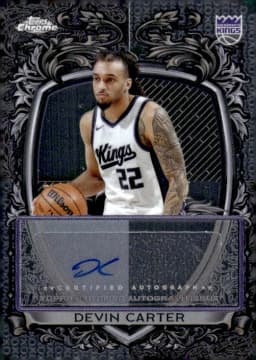 Devin Carter #SS-DC 2025-26 Topps Chrome Basketball Signature Style