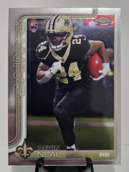 Devin Neal #391 Rookie Card 2025 Topps Chrome Football