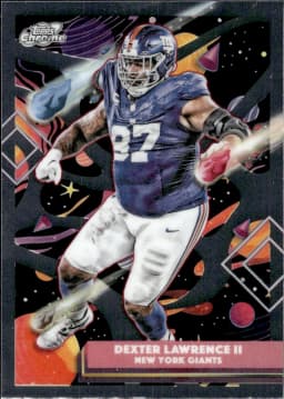 Dexter Lawrence II #74 2025 Topps Cosmic Chrome Football