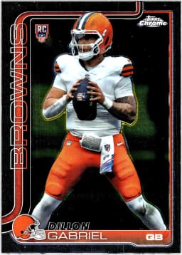 Dillon Gabriel #317 Rookie Card 2025 Topps Chrome Football