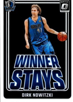 Dirk Nowitzki #13 2024-25 Donruss Optic Winner Stays