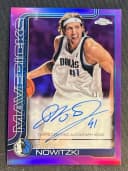 Dirk Nowitzki #TCA-DN 2025-26 Topps Chrome Basketball Topps Chrome Autographs