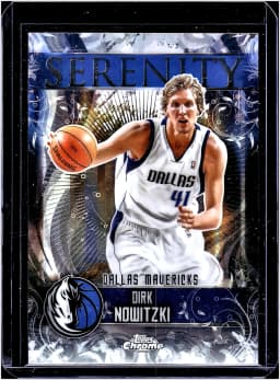 Dirk Nowitzki #SY-10 2025-26 Topps Chrome Serenity