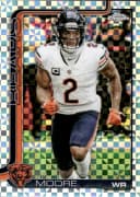 DJ Moore #48 X-Fractor 2025 Topps Chrome Football